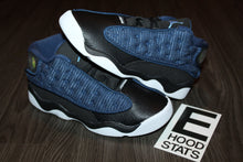 Load image into Gallery viewer, Air Jordan 13 Retro Navy Blue Toddler Size 10c